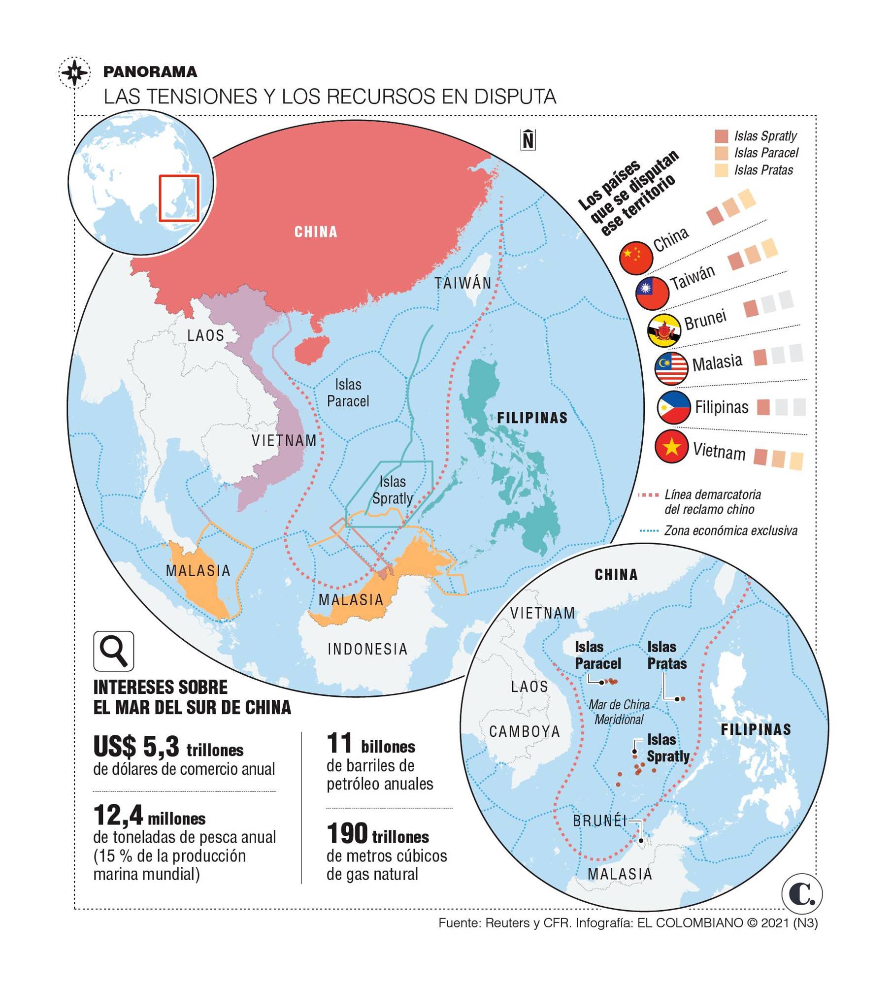 China se mueve e incomoda en el mar del sur China se mueve e incomoda en el mar del sur