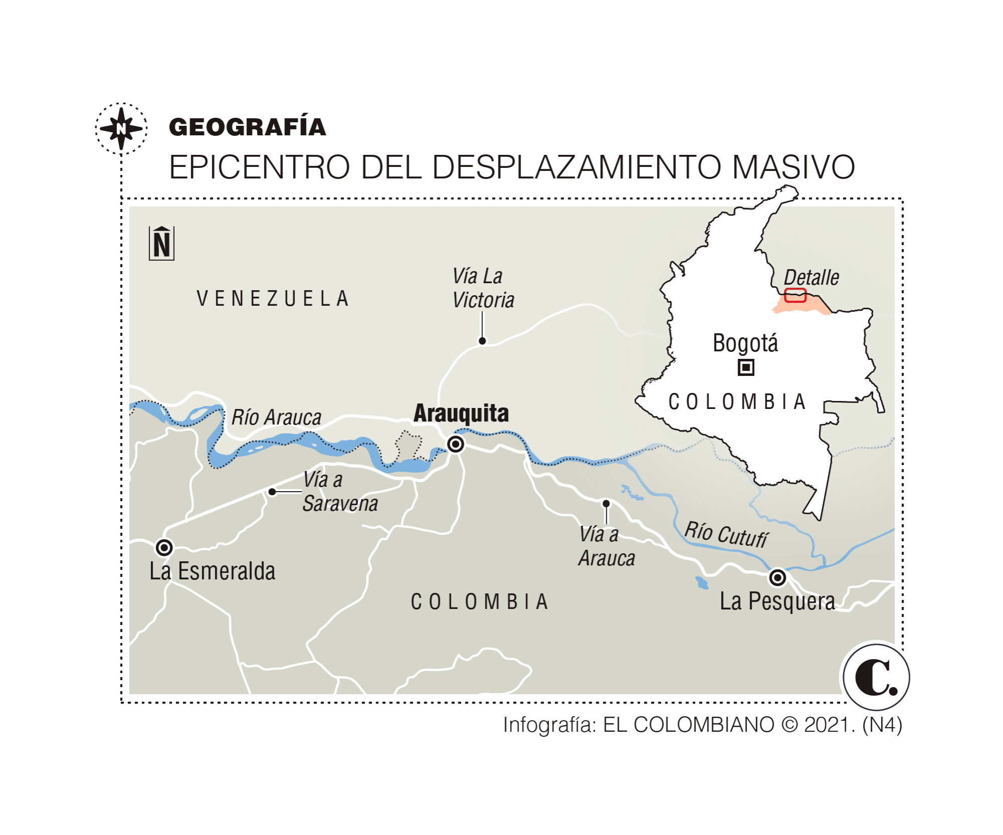 El engranaje militar detrás de la crisis en Arauca El engranaje militar detrás de la crisis en Arauca