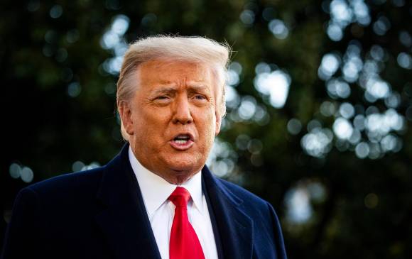 Trump dejó la Casa Blanca y dijo Trump dejó la Casa Blanca y dijo