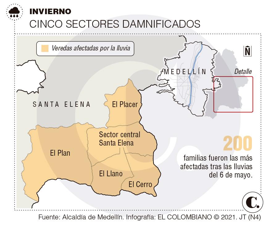 Plan de ayudas para Santa Elena sigue en espera Plan de ayudas para Santa Elena sigue en espera