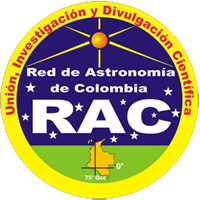 Logo Red de Astronomía de Colombia, RAC