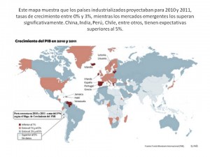 crecimiento mundial 2010 y 2011