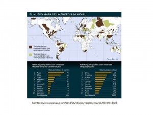 mapa del fracking