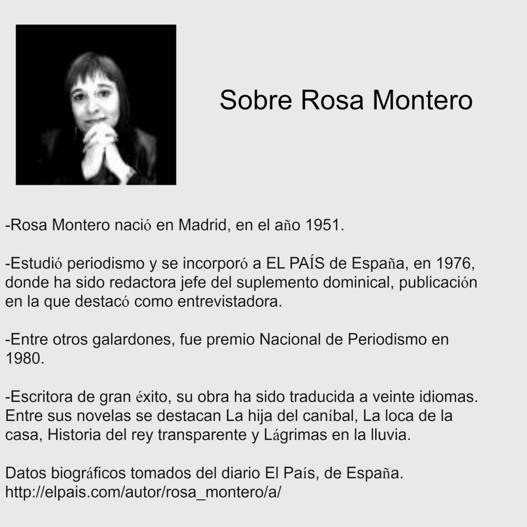 Sobre Rosa Montero