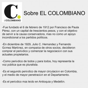 sobre EL COLOMBIANO