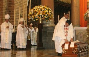 La misa póstuma, en la Basílica Metropolitana. Foto de Jaime Pérez.