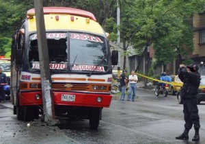 El bus de 'La Roberta' cubría la ruta entre La Floresta y el Centro.