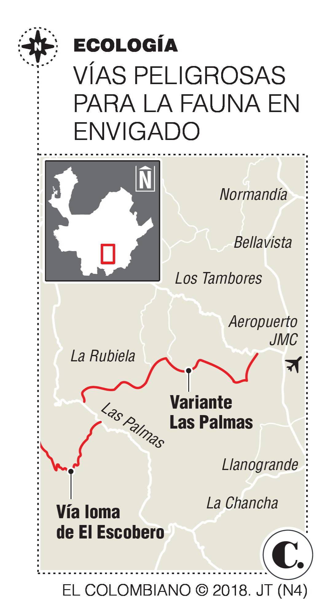 Animales silvestres, más seguros en El Escobero que en Las Palmas