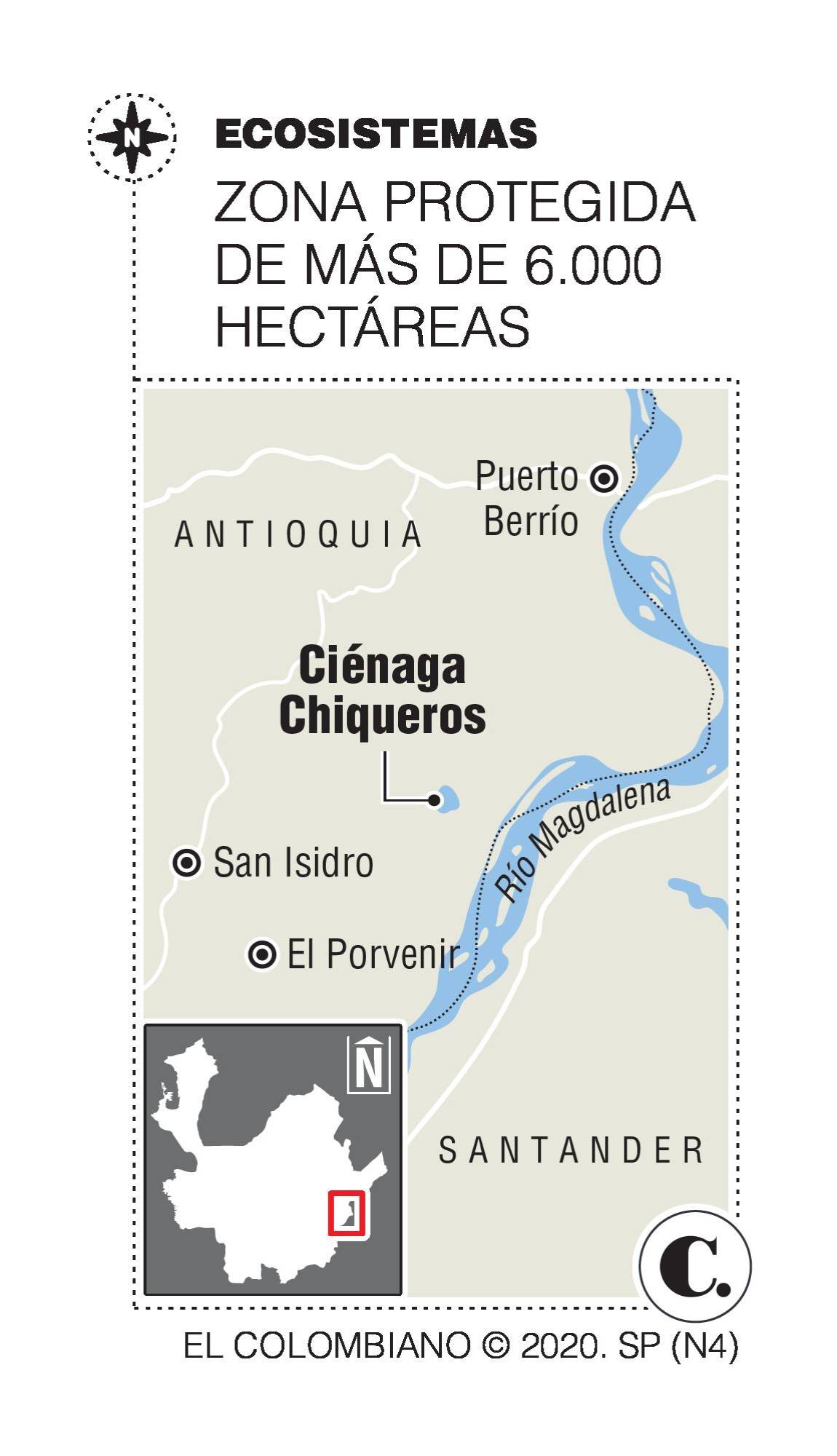 Ciénaga Chiqueros, poco a poco, recupera su caudal Ciénaga Chiqueros, poco a poco, recupera su caudal