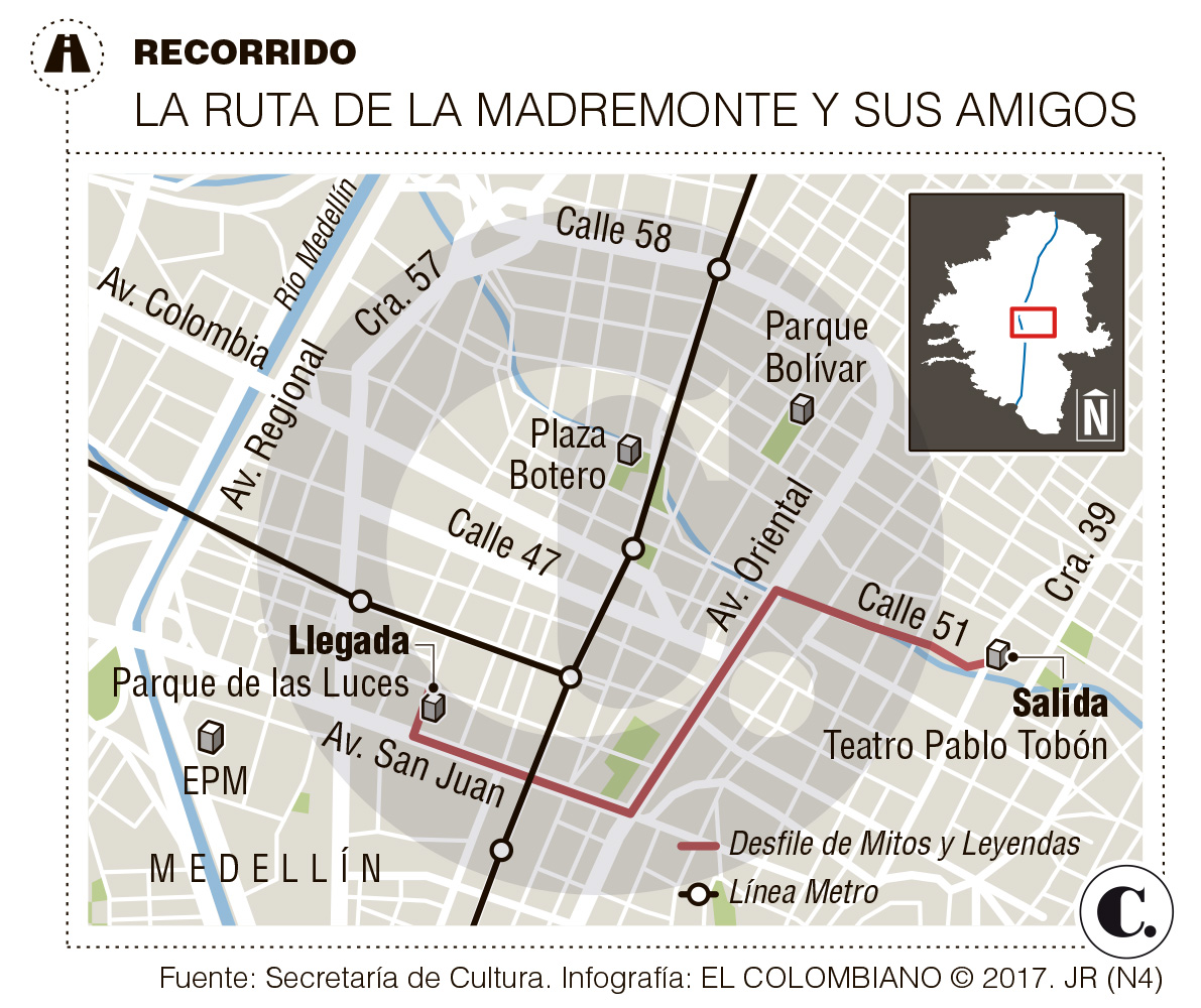 El Desfile de Mitos y Leyendas vuelve al corazón del Centro