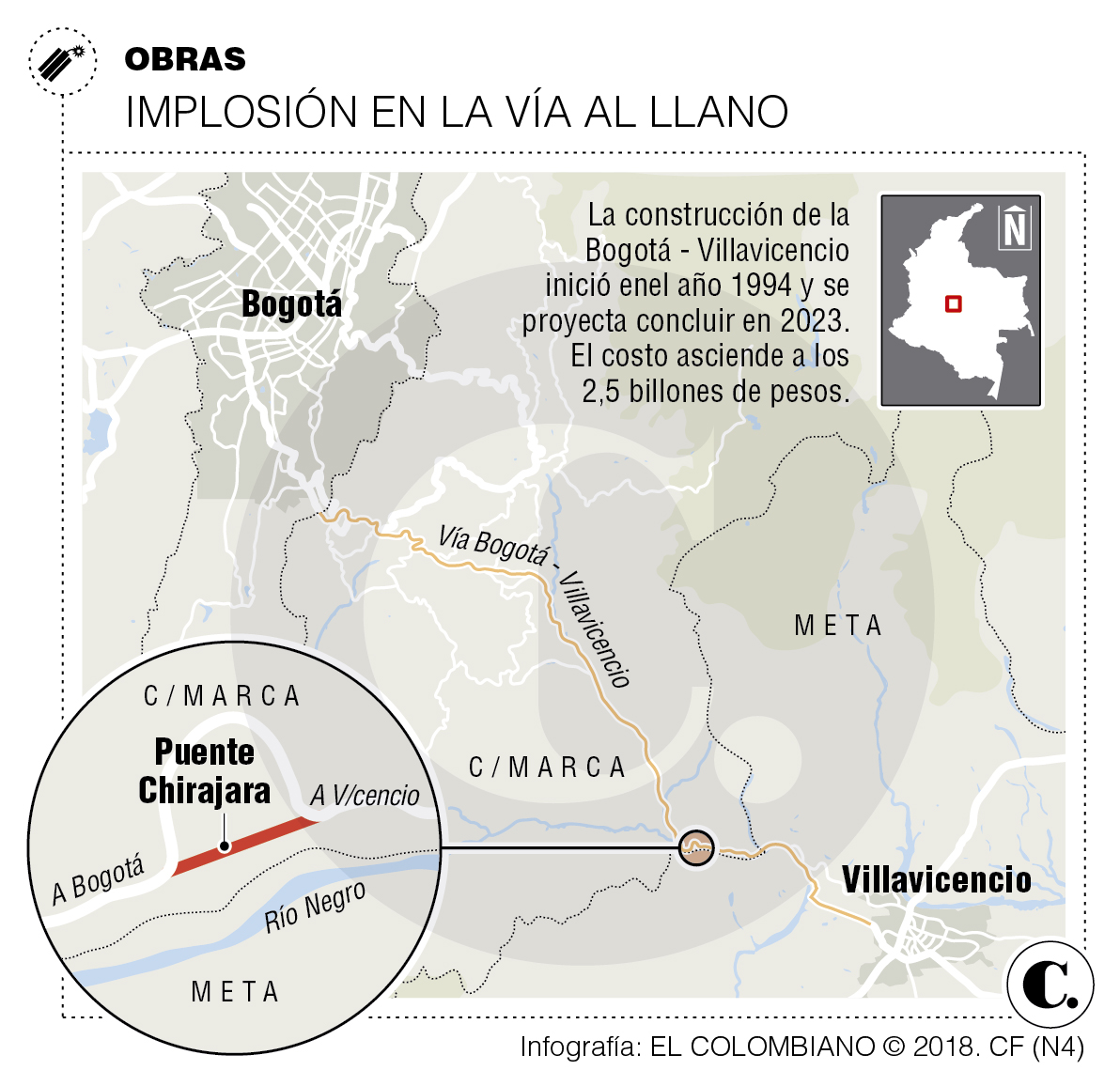 Cae el Chirajara, pero siguen las preguntas Cae el Chirajara, pero siguen las preguntas