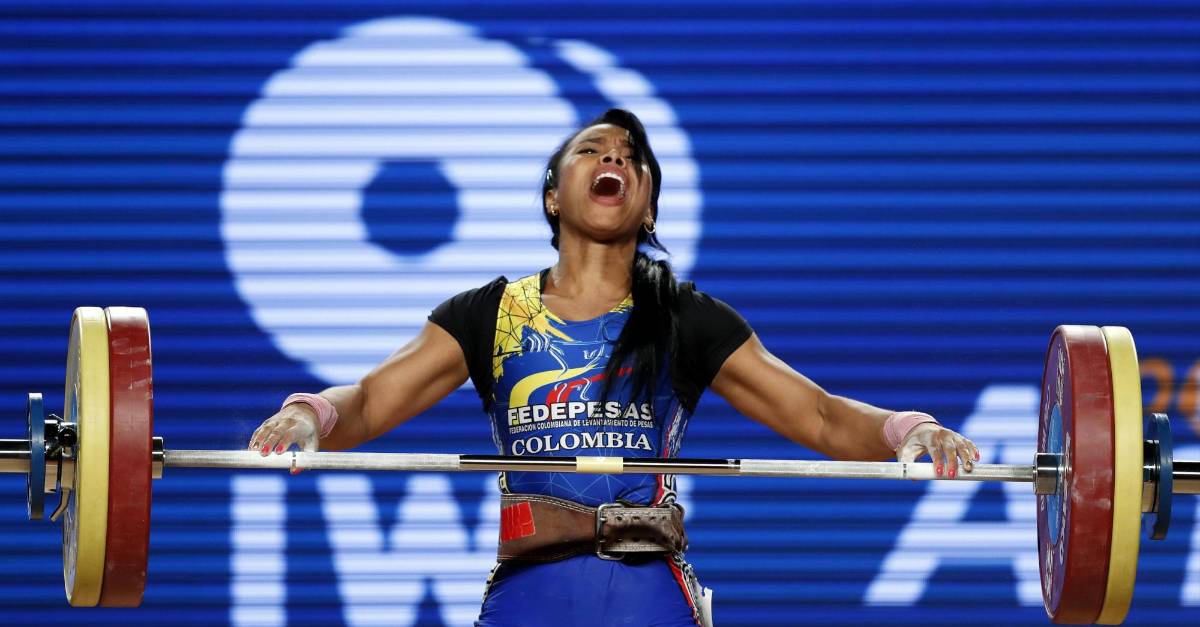 Oro y plata para dos colombianas en el mundial de pesas