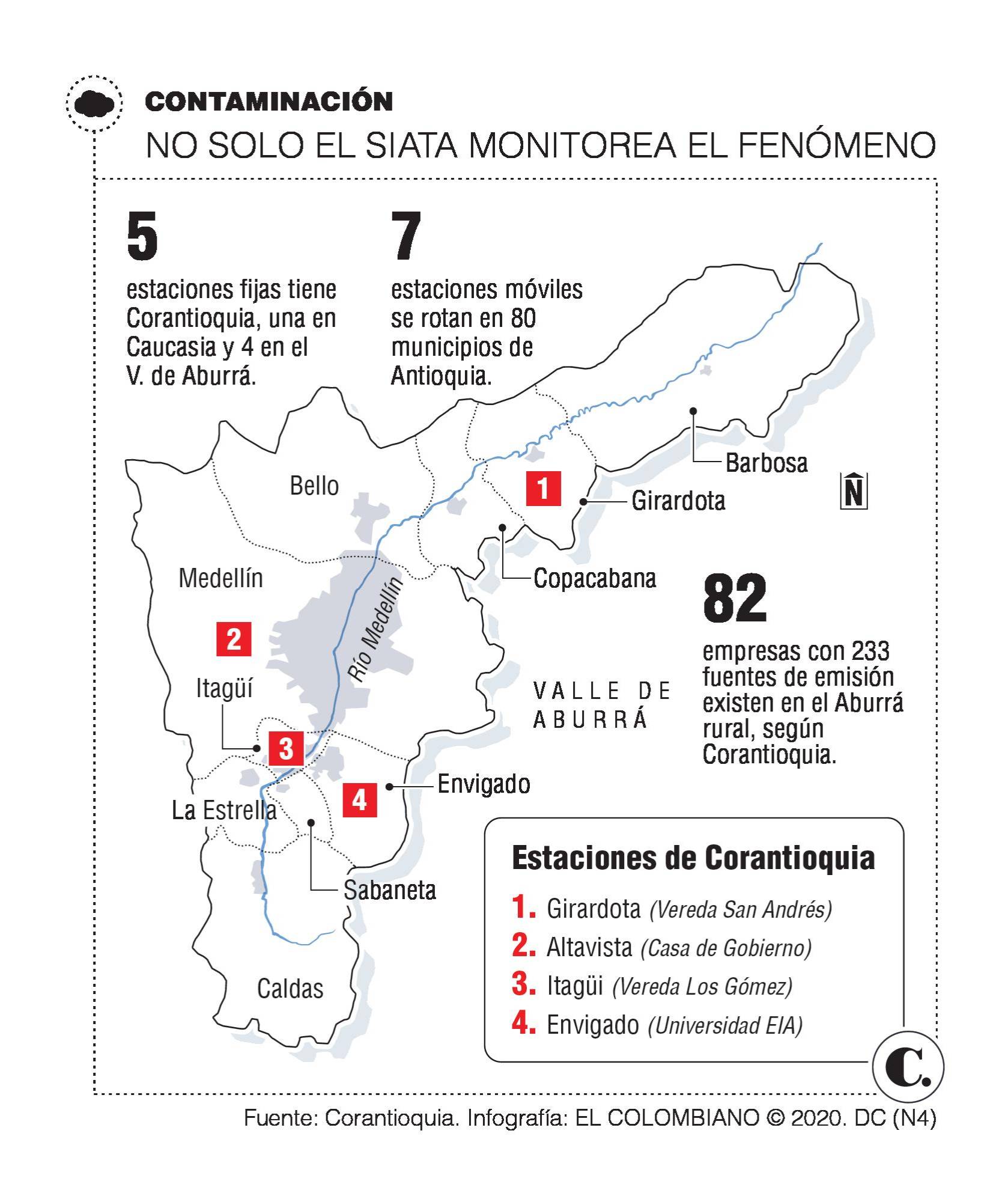 Calidad del aire también se mide en el Aburrá rural Calidad del aire también se mide en el Aburrá rural