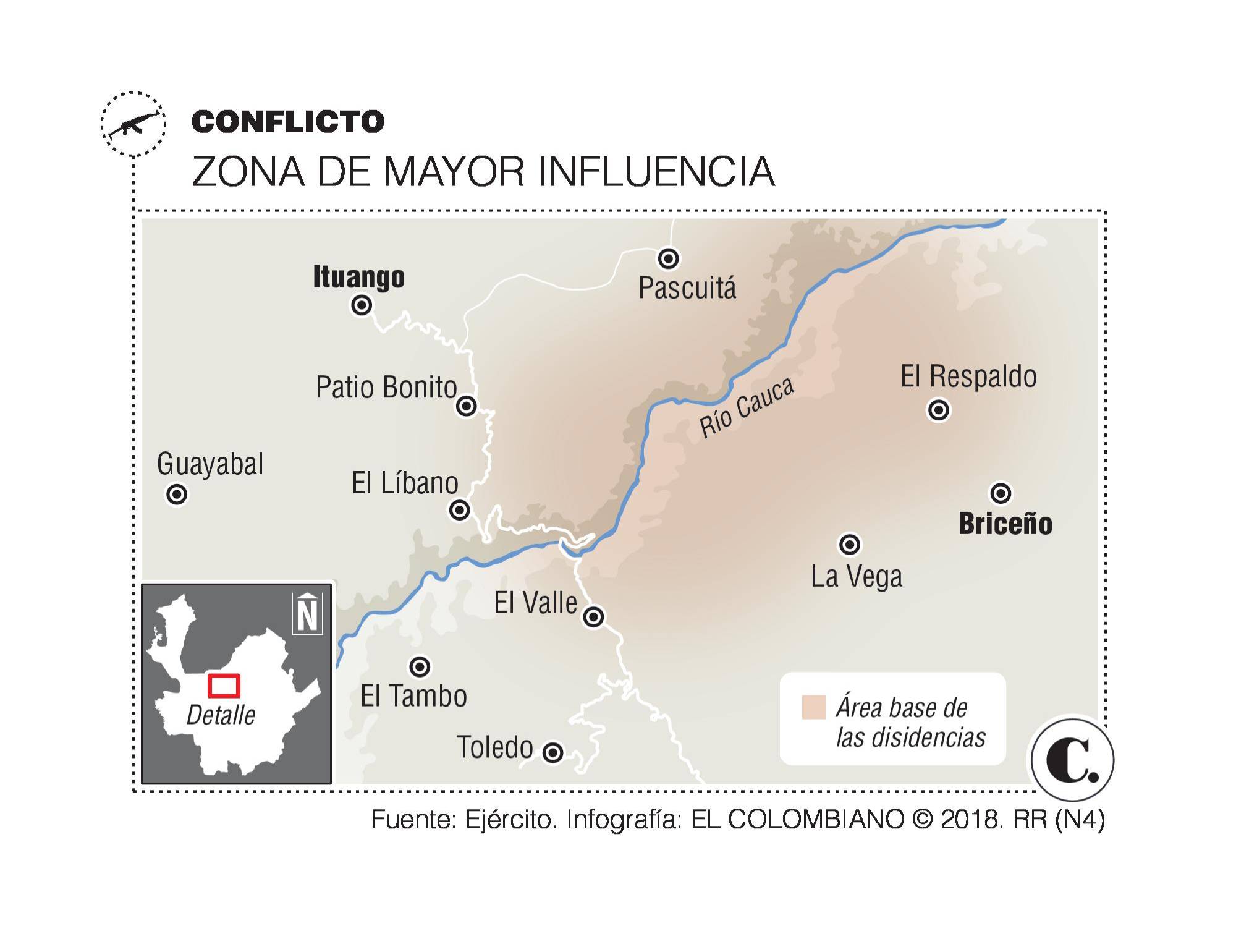 Disidencias y su crecimiento alarmante en Antioquia Disidencias y su crecimiento alarmante en Antioquia