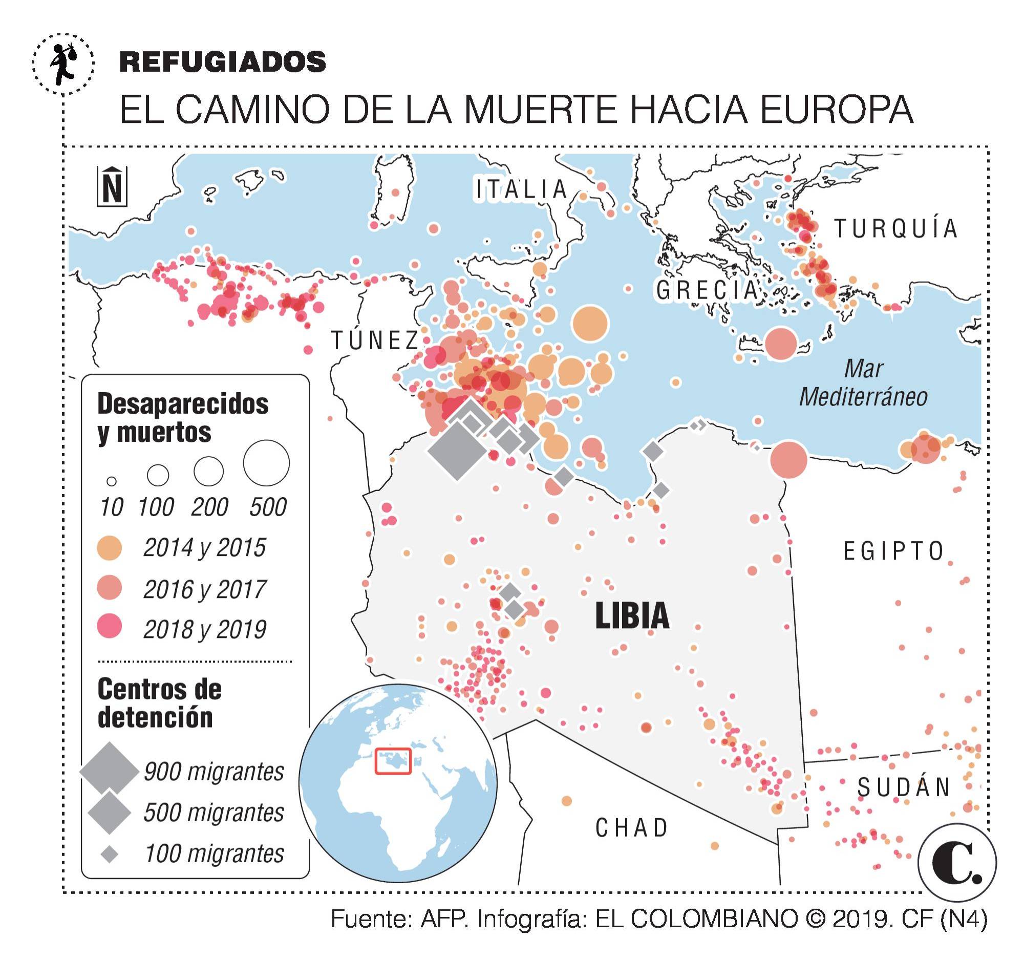 Morir en Libia preso en una guerra ajena Morir en Libia preso en una guerra ajena