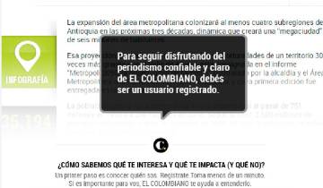 Cómo registrarse en El Colombiano Cómo registrarse en El Colombiano