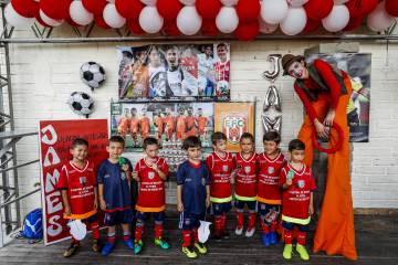 Los niños de la cantera del Envigado Fútbol Club Los niños de la cantera del Envigado Fútbol Club