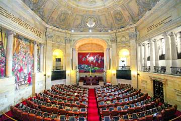 La pausa “obligada” de la bancada paisa La pausa “obligada” de la bancada paisa