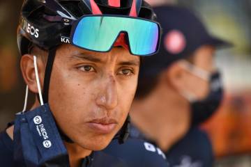 Egan Bernal reveló la lesión que lo sacó del Tour de Francia Egan Bernal reveló la lesión que lo sacó del Tour de Francia