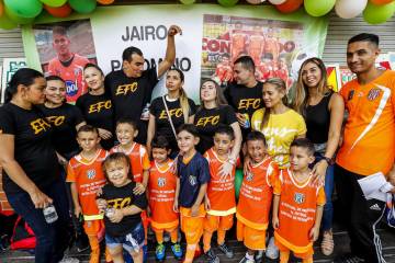 Los niños de la cantera del Envigado Fútbol Club Los niños de la cantera del Envigado Fútbol Club