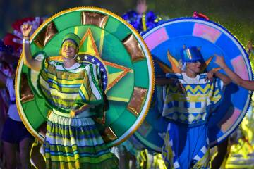 Se escuchó el himno de la Copa América Se escuchó el himno de la Copa América