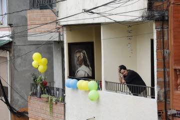 Ramos en los balcones Ramos en los balcones
