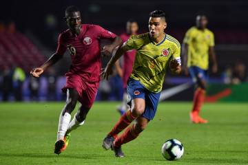 La victoria de Colombia sobre Qatar en imágenes La victoria de Colombia sobre Qatar en imágenes