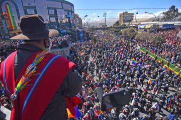 Gobierno de Bolivia pide a Bachelet investigar violaciones a Derechos Humanos en protestas Gobierno de Bolivia pide a Bachelet investigar violaciones a Derechos Humanos en protestas