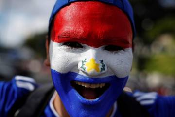 La pasión tricolor y albirroja se siente en Brasil La pasión tricolor y albirroja se siente en Brasil