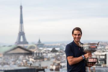 Nadal exhibirá su decimotercera Copa de los Mosqueteros en el museo de su academia en Manacor Nadal exhibirá su decimotercera Copa de los Mosqueteros en el museo de su academia en Manacor