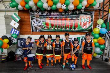 Los niños de la cantera del Envigado Fútbol Club Los niños de la cantera del Envigado Fútbol Club