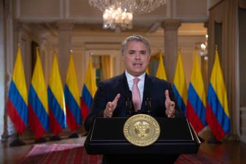 Discurso de Duque en la Asamblea General de la ONU pide cooperación ante el coronavirus Discurso de Duque en la Asamblea General de la ONU pide cooperación ante el coronavirus