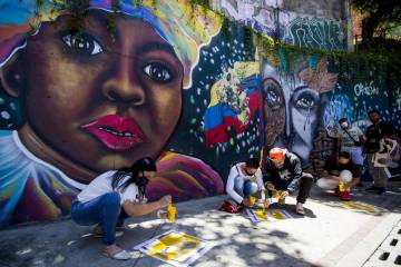 Los retoques para que vuelva el grafitour de la 13 Los retoques para que vuelva el grafitour de la 13