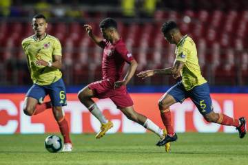 La victoria de Colombia sobre Qatar en imágenes La victoria de Colombia sobre Qatar en imágenes