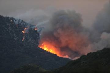 Apple Fire: el incendio que desalojó más de 7.000 personas en California este fin de semana Apple Fire: el incendio que desalojó más de 7.000 personas en California este fin de semana