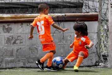 Los niños de la cantera del Envigado Fútbol Club Los niños de la cantera del Envigado Fútbol Club