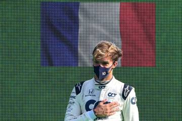 El francés Pierre Gasly ganó el GP de Italia, una carrera accidentada El francés Pierre Gasly ganó el GP de Italia, una carrera accidentada
