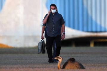 Tercera prueba de coronavirus de Jair Bolsonaro dio positiva Tercera prueba de coronavirus de Jair Bolsonaro dio positiva