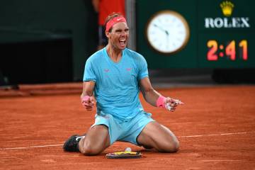 Nadal dice que no se ha fallado a él mismo tras ganar el Roland Garros Nadal dice que no se ha fallado a él mismo tras ganar el Roland Garros