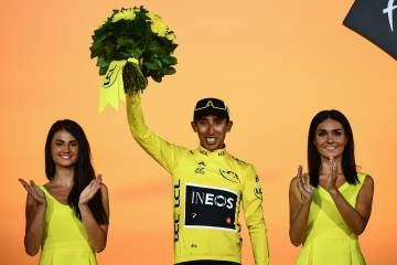 Egan Bernal cumple primer aniversario de su conquista en el Tour de Francia Egan Bernal cumple primer aniversario de su conquista en el Tour de Francia