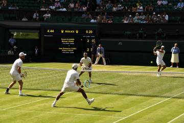 Cabal y Farah van por el título de Wimbledon Cabal y Farah van por el título de Wimbledon