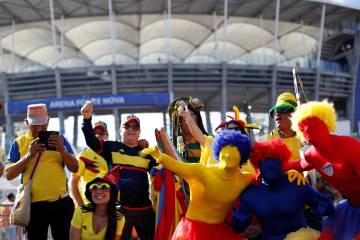 La pasión tricolor y albirroja se siente en Brasil La pasión tricolor y albirroja se siente en Brasil