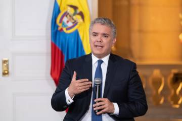 Duque dice que Maduro está buscando misiles en Irán Duque dice que Maduro está buscando misiles en Irán