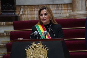 A elecciones en Bolivia no se presentará la presidenta Jeanine Áñez A elecciones en Bolivia no se presentará la presidenta Jeanine Áñez