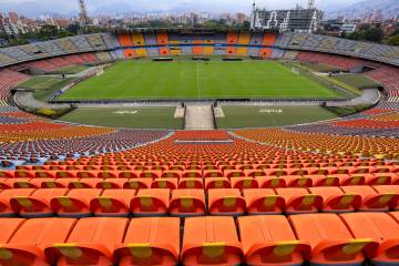 Estadio Atanasio Girardot, de Medellín, sin público Estadio Atanasio Girardot, de Medellín, sin público