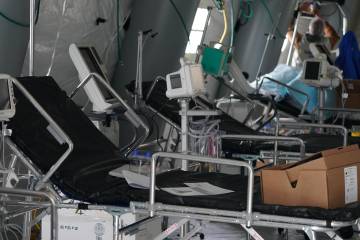 El Central Park neoyorquino se transforma en hospital de campaña El Central Park neoyorquino se transforma en hospital de campaña