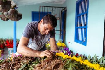 No habrá Feria de las Flores en agosto pero sí se verán algunas silletas en Medellín No habrá Feria de las Flores en agosto pero sí se verán algunas silletas en Medellín