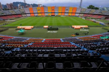 Estadio Atanasio Girardot, de Medellín, sin público Estadio Atanasio Girardot, de Medellín, sin público