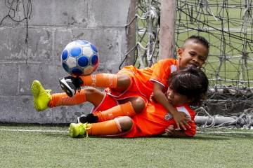 Los niños de la cantera del Envigado Fútbol Club Los niños de la cantera del Envigado Fútbol Club