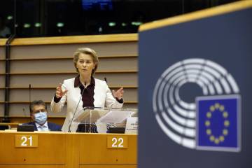 Líderes de Europa defienden plan de reconstrucción ante el Parlamento Líderes de Europa defienden plan de reconstrucción ante el Parlamento